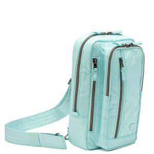 LUG Tailback Sling Bag / Crossbody / Shoulder Bag  - Aquamarine